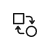 icon that typically represents a cyclical or exchange process